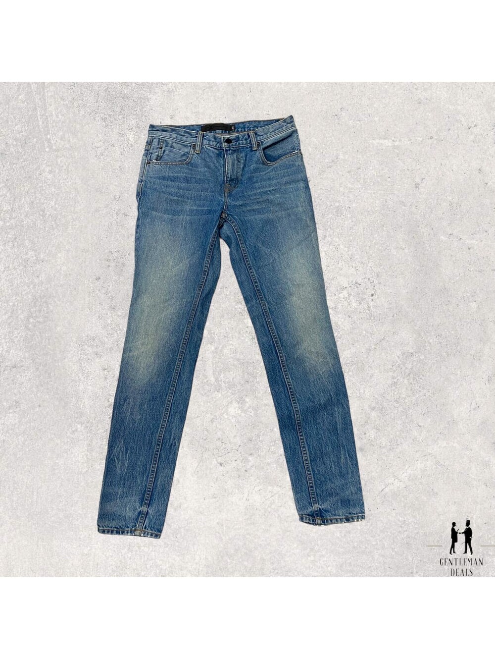 Alexander Wang Jeans x Denim x 001 Light Indigo, Size 30 x 30 , Made in USA